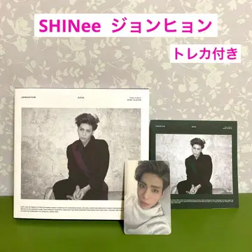 SHINee 종현 BASE 화이트 트레이딩 카드 포함*QJ