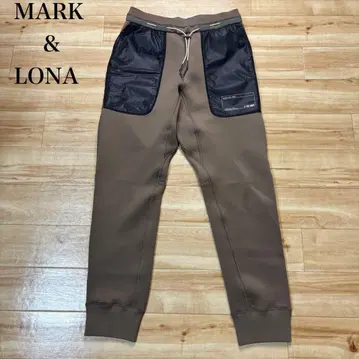 [ 미사용급 ] MARK&LONA CODE 종이상자 조거 팬츠 S 사이즈
