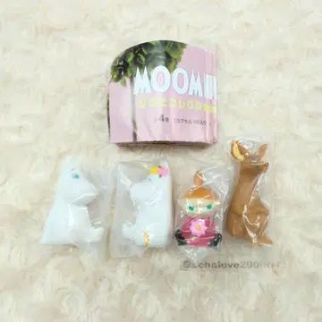 무민 MOOMIN 소프트 비닐 컬렉션 전 4종 풀 컴프