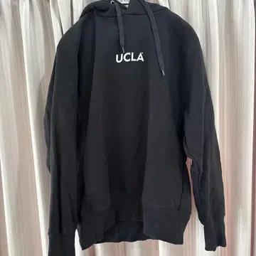 UCLA 블랙 후드티 남성용 S 사이즈
