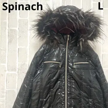 archive Spinach 패딩 자켓 퍼 시크 스타일 그런지 Y2K