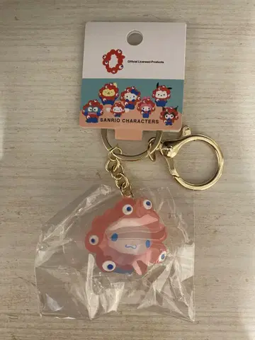 만박 산리오 미야쿠미야쿠 클리어 컬러 키링 시나몬