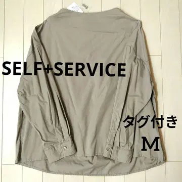 SELF+SERVICE 모크넥 블라우스 [택 포함 미사용] M 사이즈