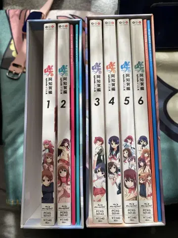프로필 필독 BD 사키 -Saki- 아치가편 Blu-ray 1-6권 세트