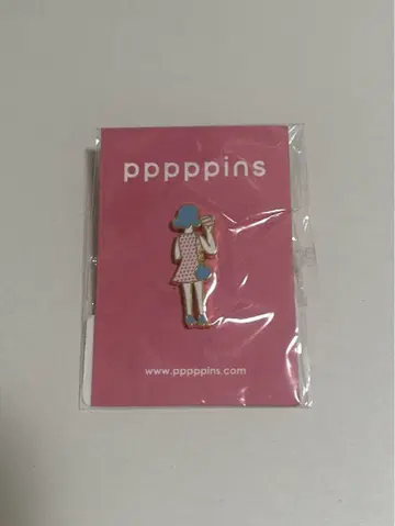 pppppins 여아 캐릭터 핀 배지