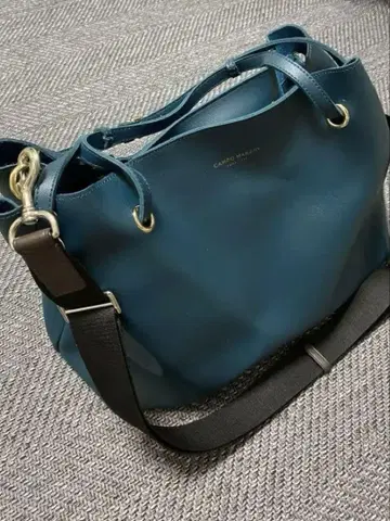 CAMPO MARZIO 다크 블루 숄더백