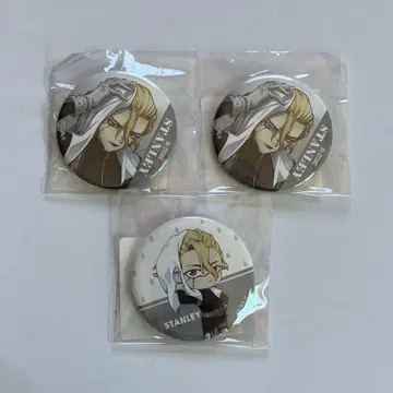 Dr.STONE 닥스토 DMM 스크래치 캔뱃지 스탠리