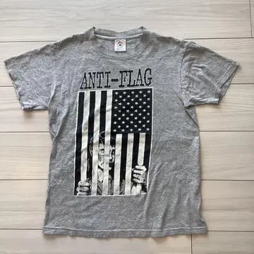 ANTI-FLAG 그레이 T셔츠