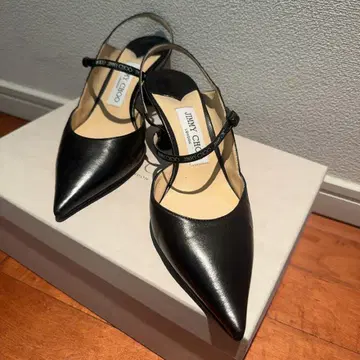 JIMMY CHOO 지미추 펌프스 힐 37