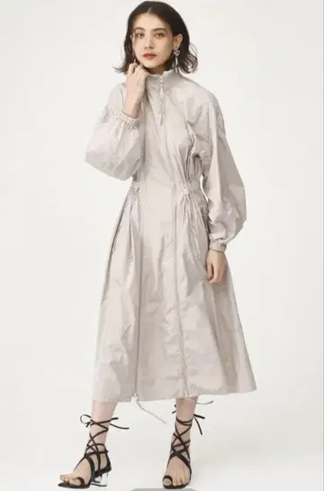 SLY W ZIP MAXI DRESS COAT FREE