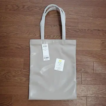 KASHIYAMA 합성 피혁 토트백 F 베이지