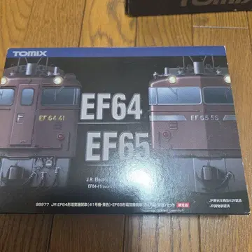 TOMIX EF64 EF65 N 게이지 차량 2량 세트