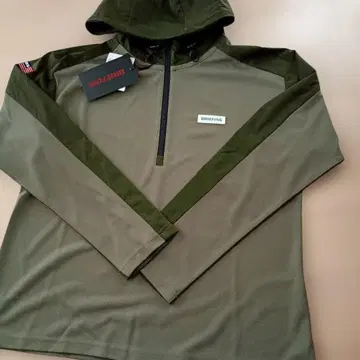 브리핑 여성용 하프 지퍼 후디 사이즈 M