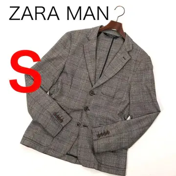 H2885 자라맨 글렌체크 언라이닝 자켓