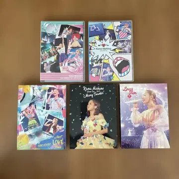 니시노 카나 라이브 DVD 5매 세트