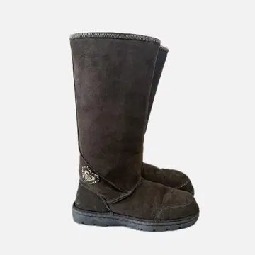 ROXY 다크 브라운 롱 어그 부츠 24cm 박스 있음