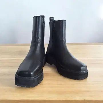 블랙 사이드 고어 부츠 M 사이즈