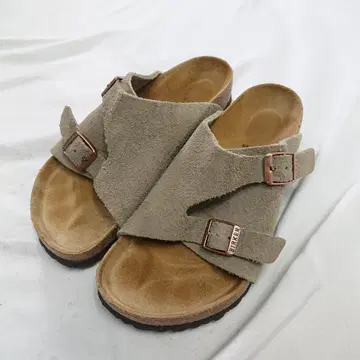 BIRKENSTOCK ZURICH 취리히 베이지 샌들 38