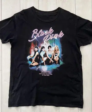 BLACKPINK 2019-2020 월드 투어 티셔츠