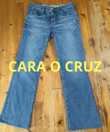 [ CARA O CRUZ ] 데님 청바지 스트레치 워시 가공 9호
