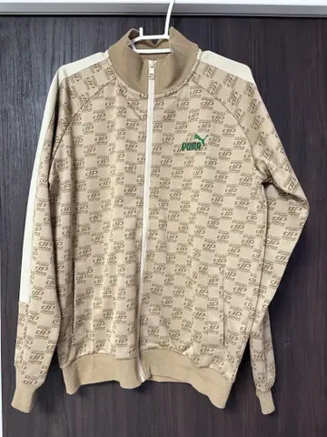 Puma 베이지 집업 자켓