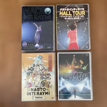 NAOTO INTI RAYMI 라이브 DVD 4장 세트