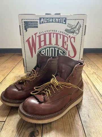 WHITE'S BOOTS 브라운 부츠 박스 포함