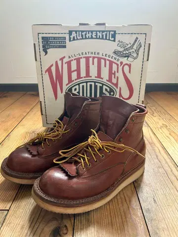 WHITE'S BOOTS 브라운 부츠 박스 포함