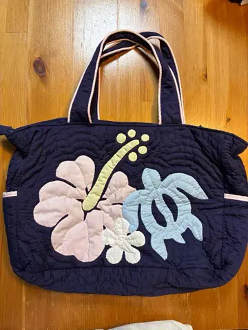 하와이안 퀼트 백