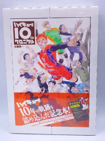 하이큐!! 10th 크로니클 굿즈 포함 한정판