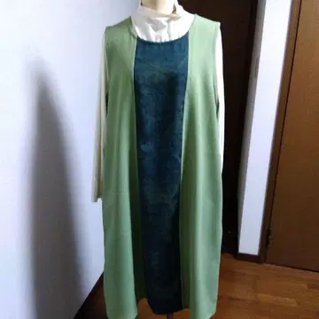 오버롤 스커트