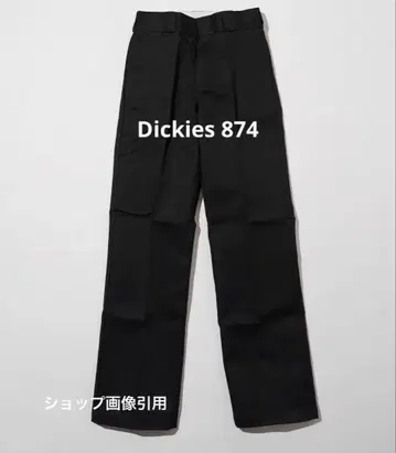 디키즈 Dickies 874 블랙 치노 팬츠 사이즈 34