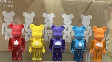 베어브릭 5체 세트 일본관 만박