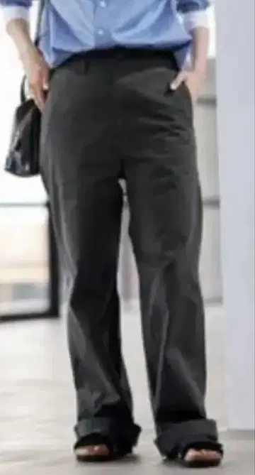 프레임워크 40 치노 팬츠 네이비
