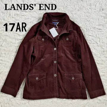 [컨디션 최상] LANDS' END 코듀로이 플란넬 셔츠 자켓 BIG