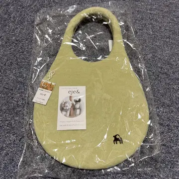 키르기스 새집 모티브 펠트 백