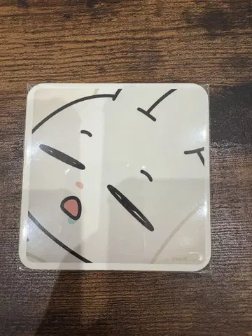 카문과 안토 콜라보 카페 코스터