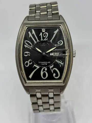 ELGIN 엘진 티타늄 솔라 데이트 FK-1281-C