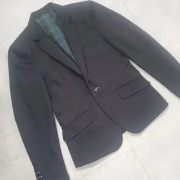 블랙 테일러드 자켓