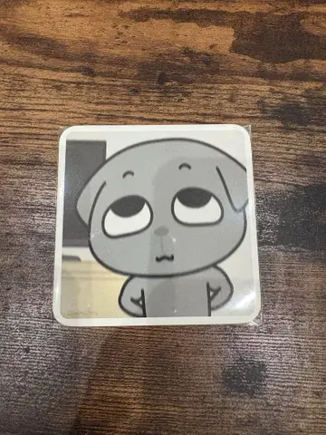 카문과 안트 콜라보 카페 코스터