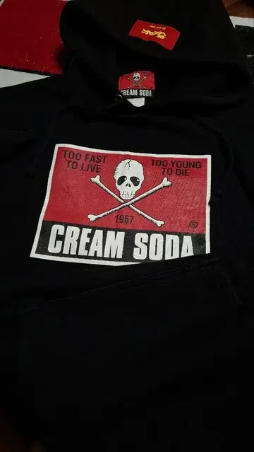 CREAM SODA 크림 소다 50주년 기념, 후드티 L