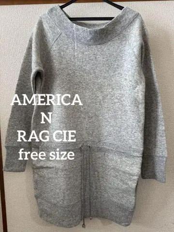 AMERICAN RAG CIE 아메리칸 속기모 맨투맨 원피스