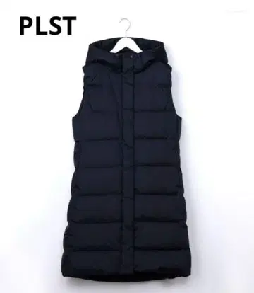 PLST 플라스테 롱 다운 베스트 S