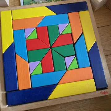 HABA geomix 패턴 만들기 쌓기 놀이