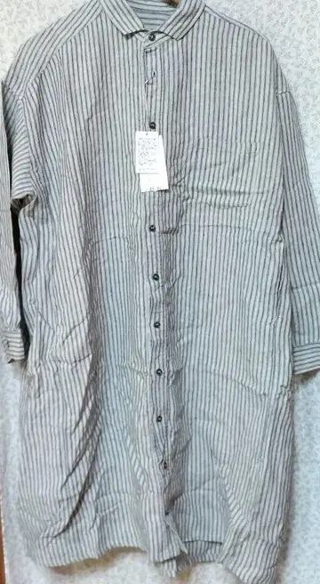 네스트로브 린넨 긴팔 원피스