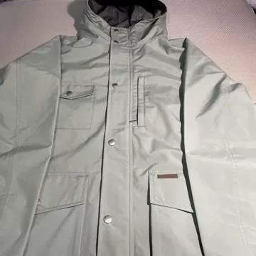 Hush Puppies 후드 부착 마운틴 후드티 LL 사이즈 민트 그린