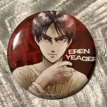 진격의 거인 엘렌 예거 캔뱃지 WIT STUDIO 아사노 쿄지 굿즈