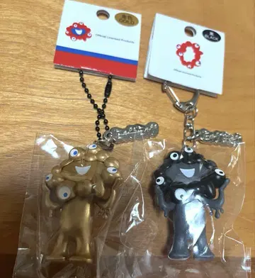 간사이 만박 블랙 미야쿠미야쿠 금 미야쿠미야쿠 입체 키링