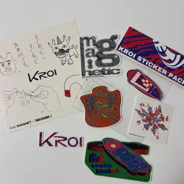 Kroi 스티커 세트 Magnetic