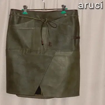 aruci () 시저 에이프런형 스커트